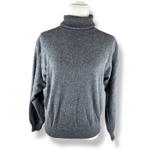 Benetton Turtleneck‎ Sweater Womens Size Medium Made in Italy Vintage 80s 90s
